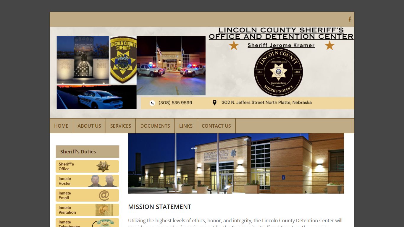 Detention Center - Lincoln County Sheriff